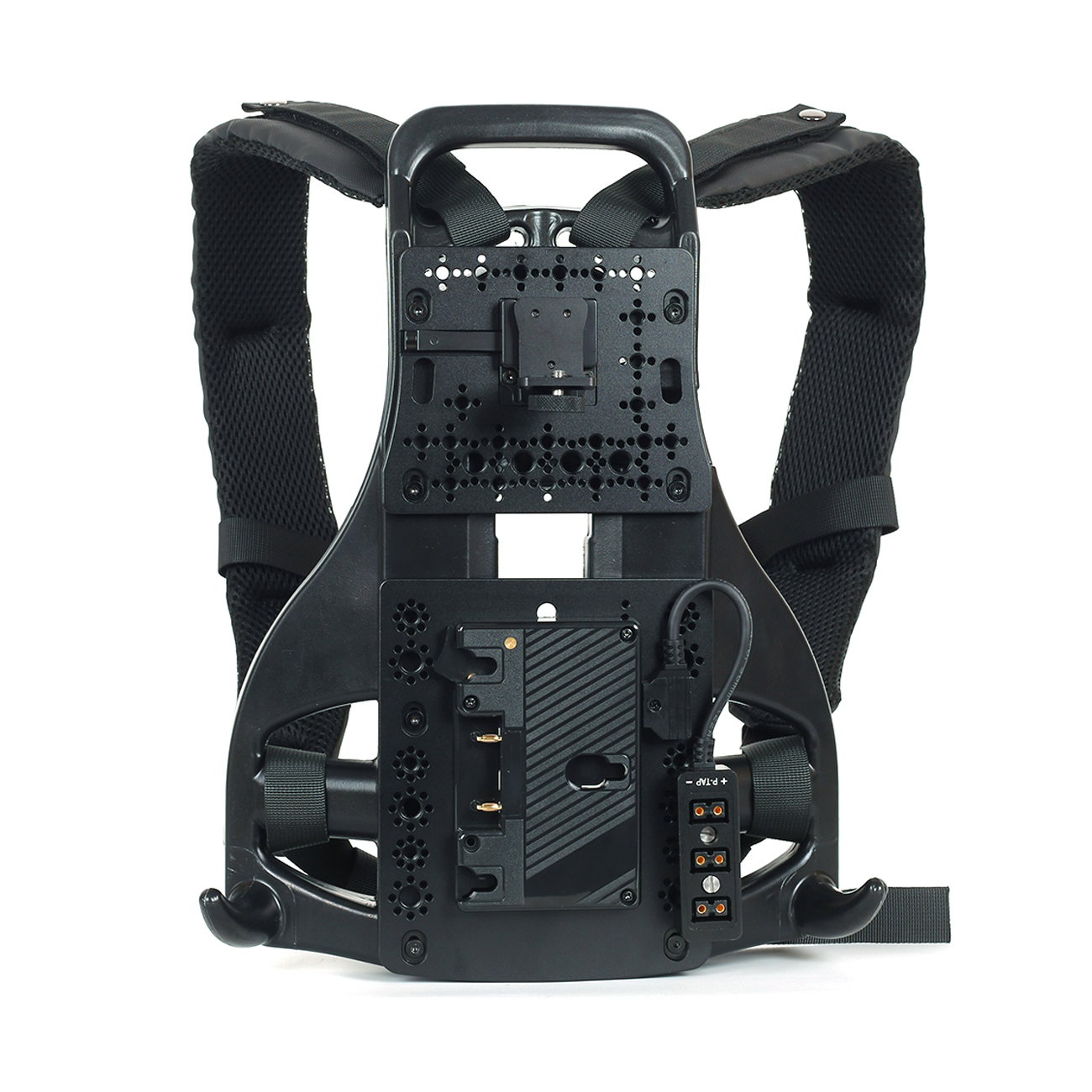 Video Outdoor Live Streaming Broadcast Backpack Plate Vest For V-Mount/Gold-Mount Battery