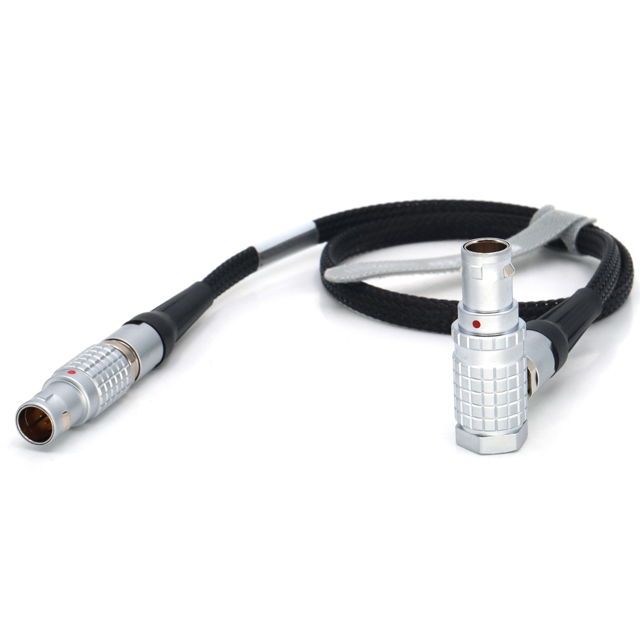 Power Data Cable Straight/Elbow 1B 8Pin Male to Male for Steadicam M1 M2 VOLT3