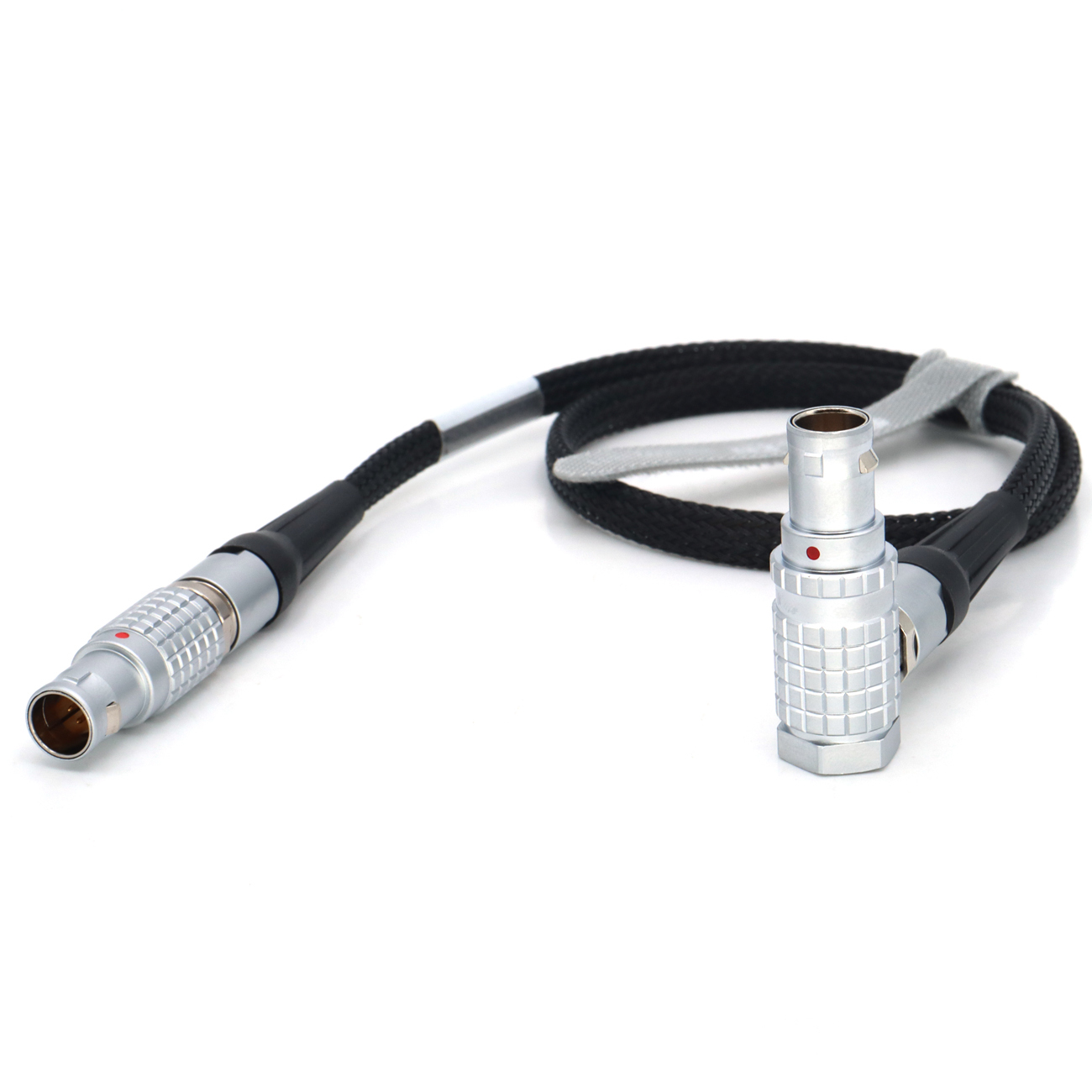 Power Data Cable Straight/Elbow 1B 8Pin Male to Male for Steadicam M1 M2 VOLT3