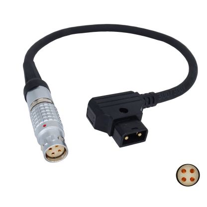 Power Cable D-tap to 2B 4Pin Female for RED Ranger MONSTRO 8K/V-Raptor XL