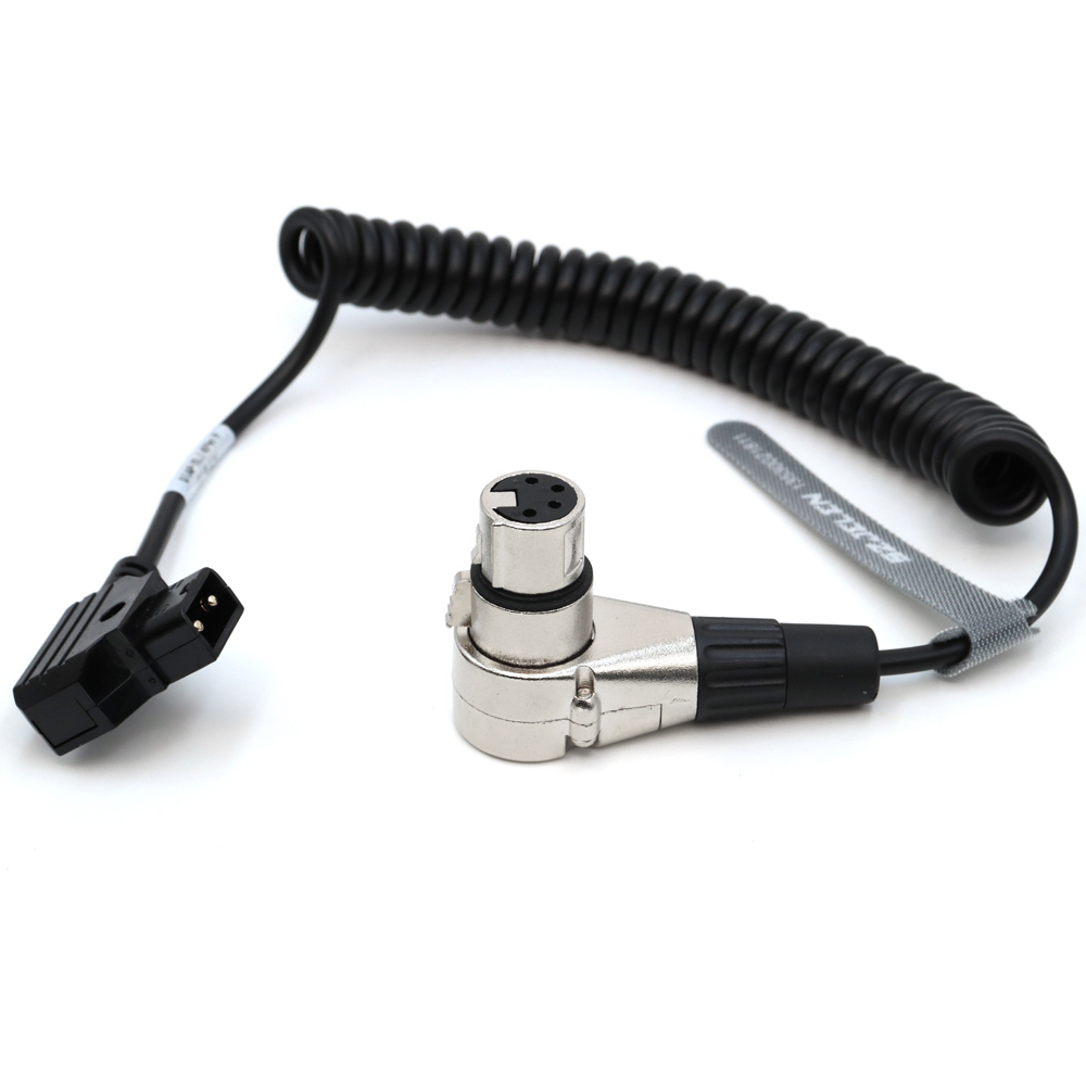 Power Cable D-tap to XLR 4Pin Female for ROLAND EDIROL R88, Tvlogic/SONY