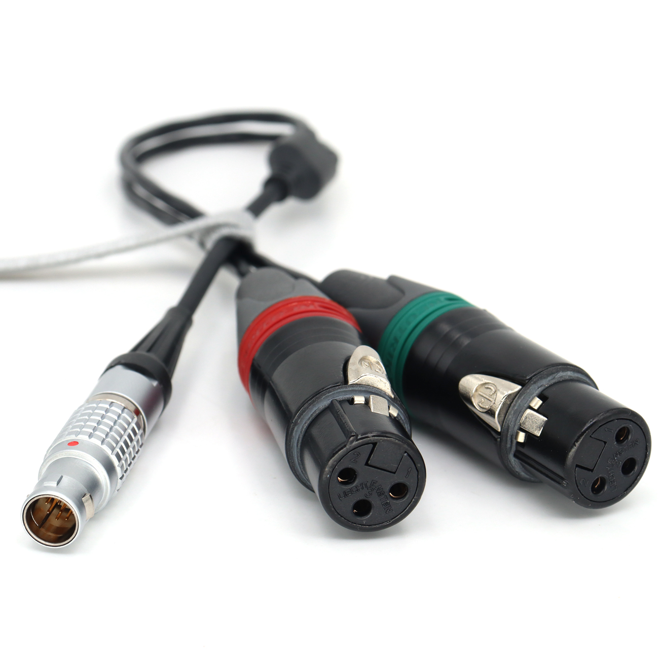 Atomos Shogun Monitor Recorder 1B 10Pin to Dual 3Pin XLR Breakout Audio Input Cable