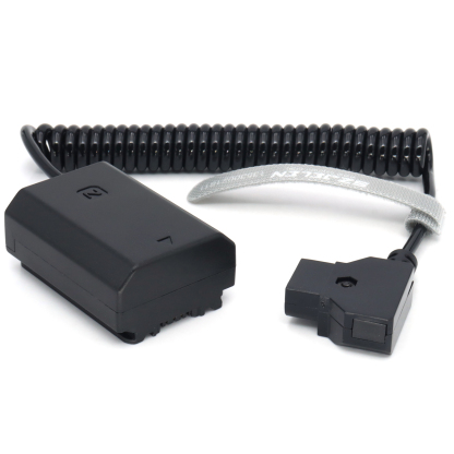 D-tap/DC 2.5mm to NP-FZ100 Dummy Battery Cable for Sony A9 a73 a7r3 a7m3 a7s3 FX3