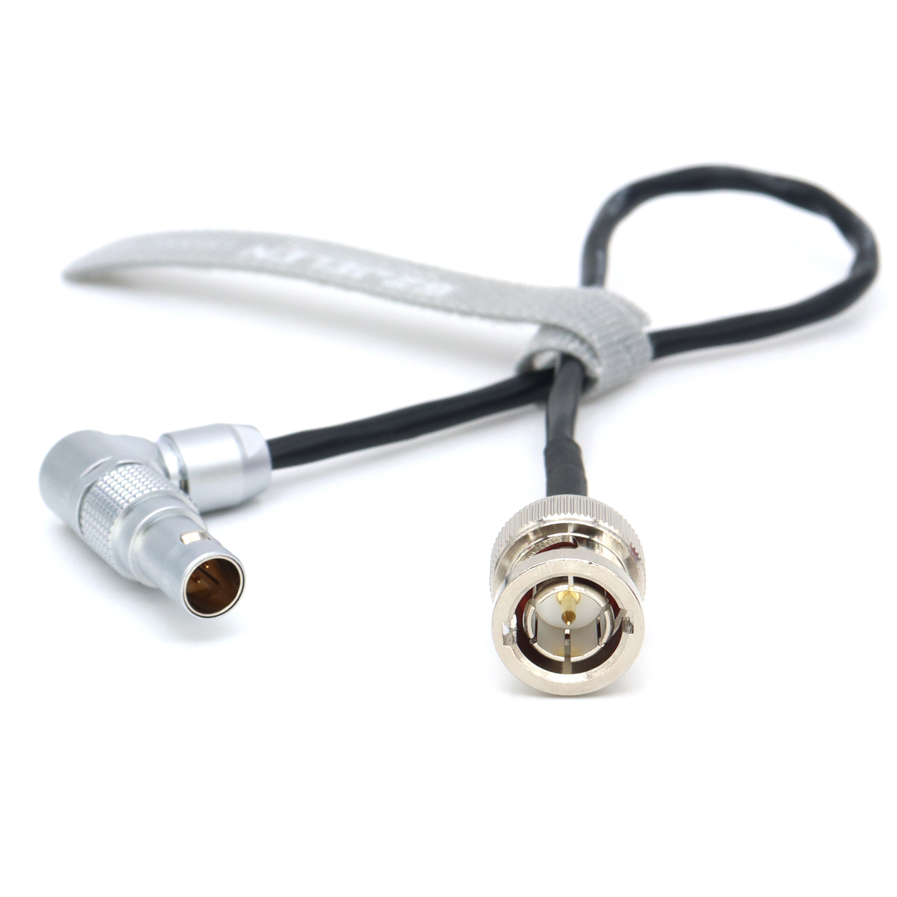 Timecode Cable for Ambient NanoLock nanoLOCKIT Elbow 0B 5Pin to Zoom f4/f8 Elbow BNC