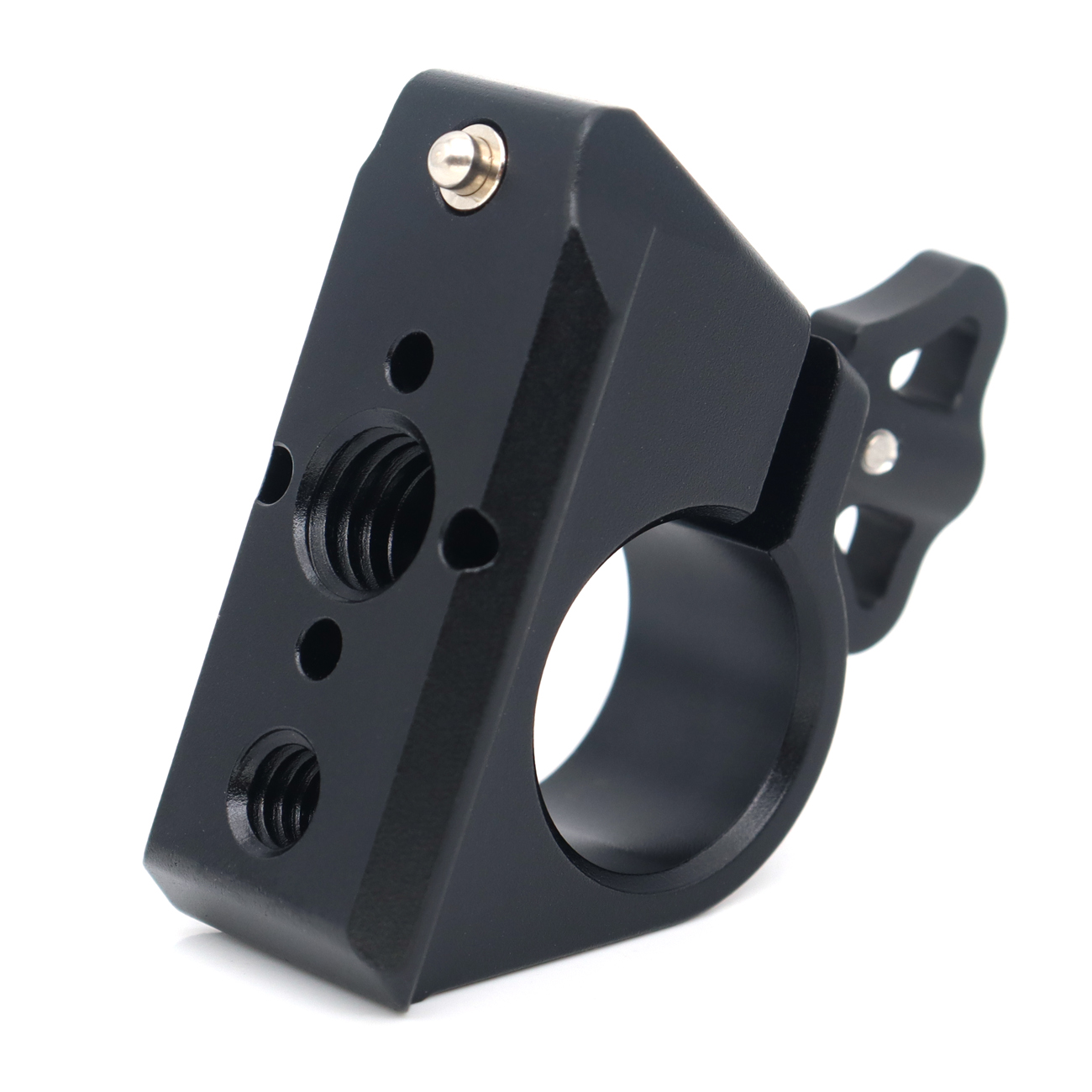 15mm~19mm Fixed Buckle Strap 1/4" & 3/8" Screw Hole for ARRI RED SONY Camera Wireless Focusing Guide Rail Expansion Screw Hole