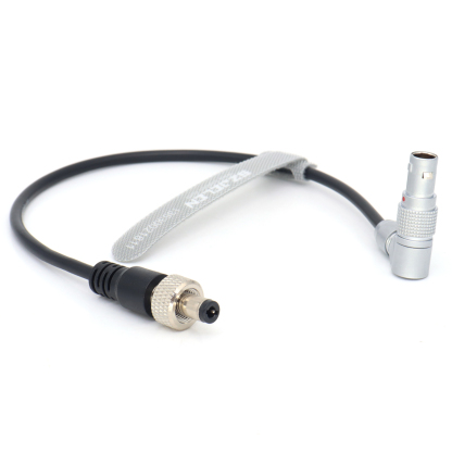 Power Cable Adjustable Plug 0B 2Pin to DC2.5 Screws for SmaHD 702 Monitor, Transmission Power