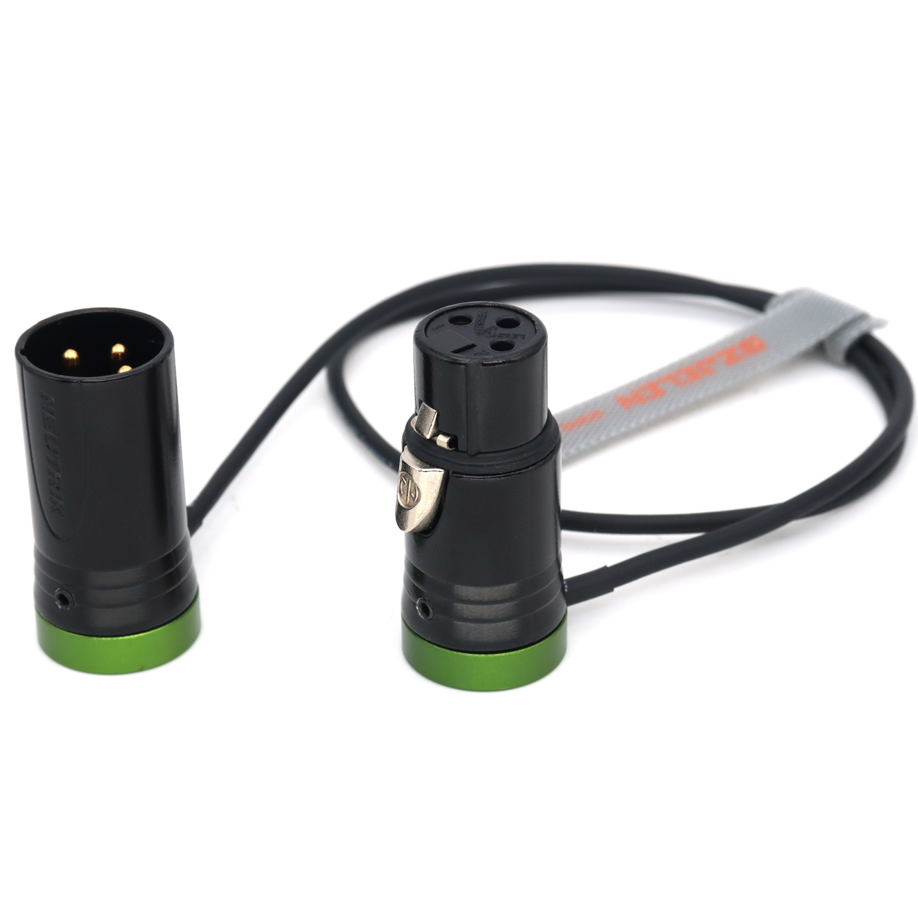 Audio Cable Low-Profile NEUTRIK XLR 3Pin Female to Male for Sound Devices