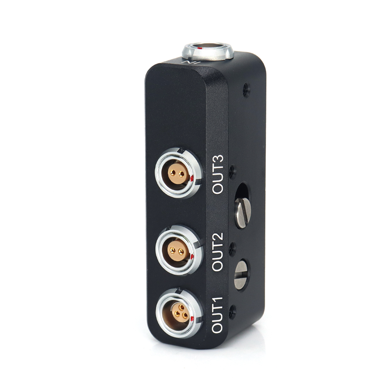 RS 3Pin/0B 2Pin Female to RS 3Pin and 0B 2Pin Power Three Way Splitter For Sony Venice, 24V Distributor With 1/4 Screw