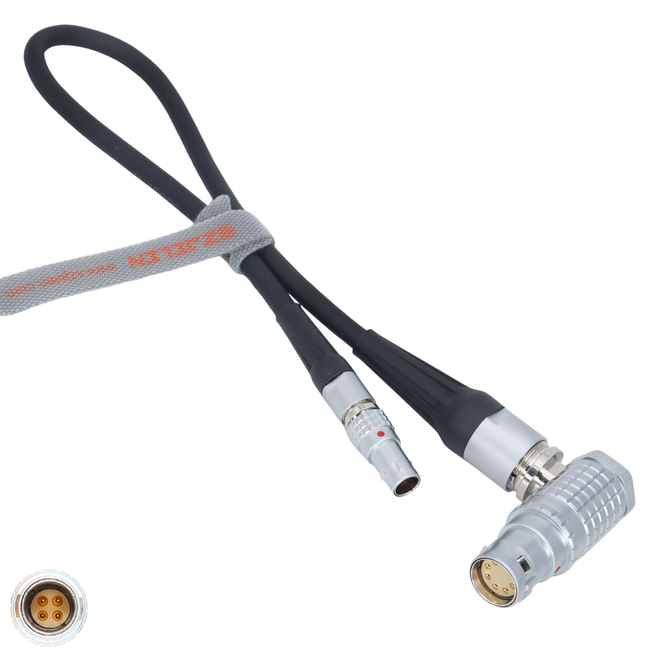 For Titan LT Gimbal 26V 0B 4Pin To 2B 8Pin Female Power Cable For ARRI ALEXA 35/265/Mini/Mini LF Camera