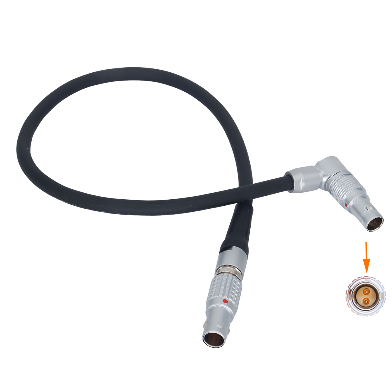 Power Cable Steadicam M2 0B 3Pin To 0B 2Pin For SmallHD/Teradek/Vaxis Image Transmission and Monitor