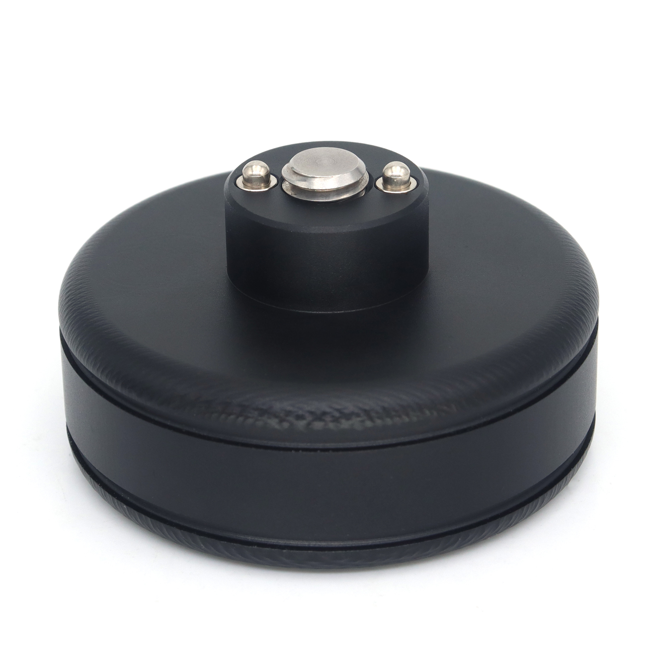 Camera Handle Round Knob with 3/8"-16, 1/4"-20 Screw & Spring-Loaded Locating Pin, M6 Screw with ARRI Standard Gear