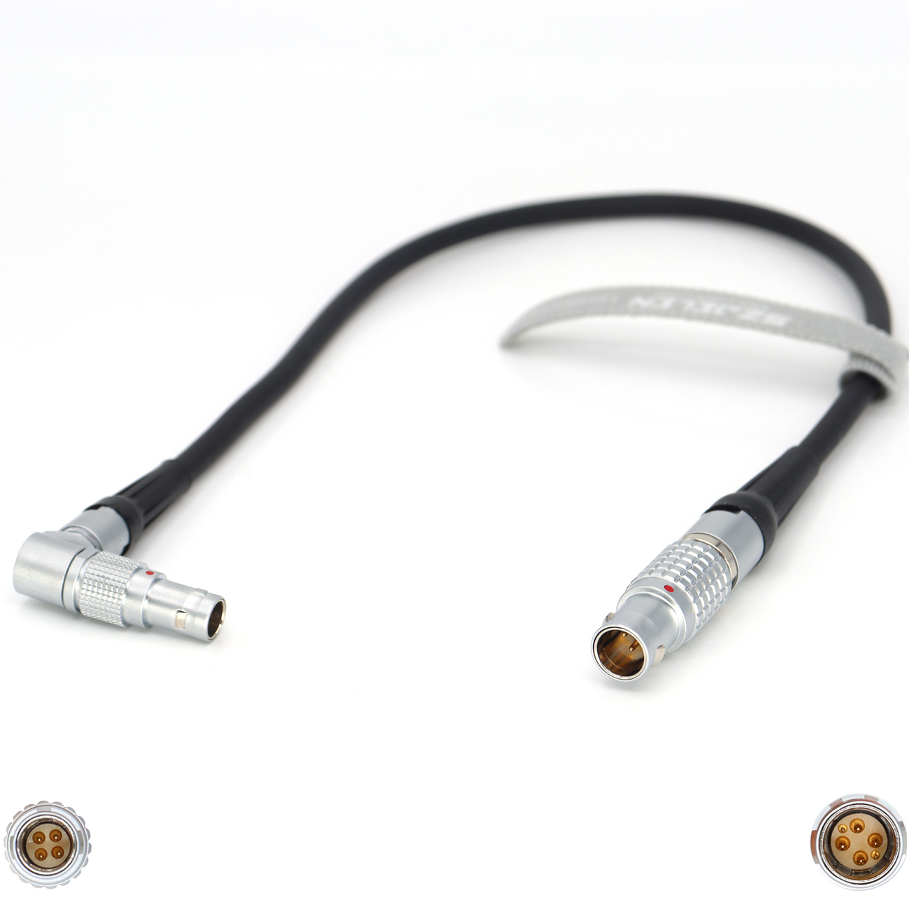 Power Cable D-tap/1B 6Pin(4+2) to 0B 4Pin Male for DTC Image Transmission Transmitter