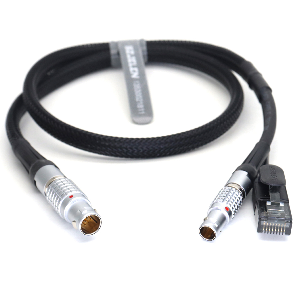 Power Cable 1B 10Pin Ethernet Cable to RJ45 and 0B 2Pin for ARRI Alexa Mini