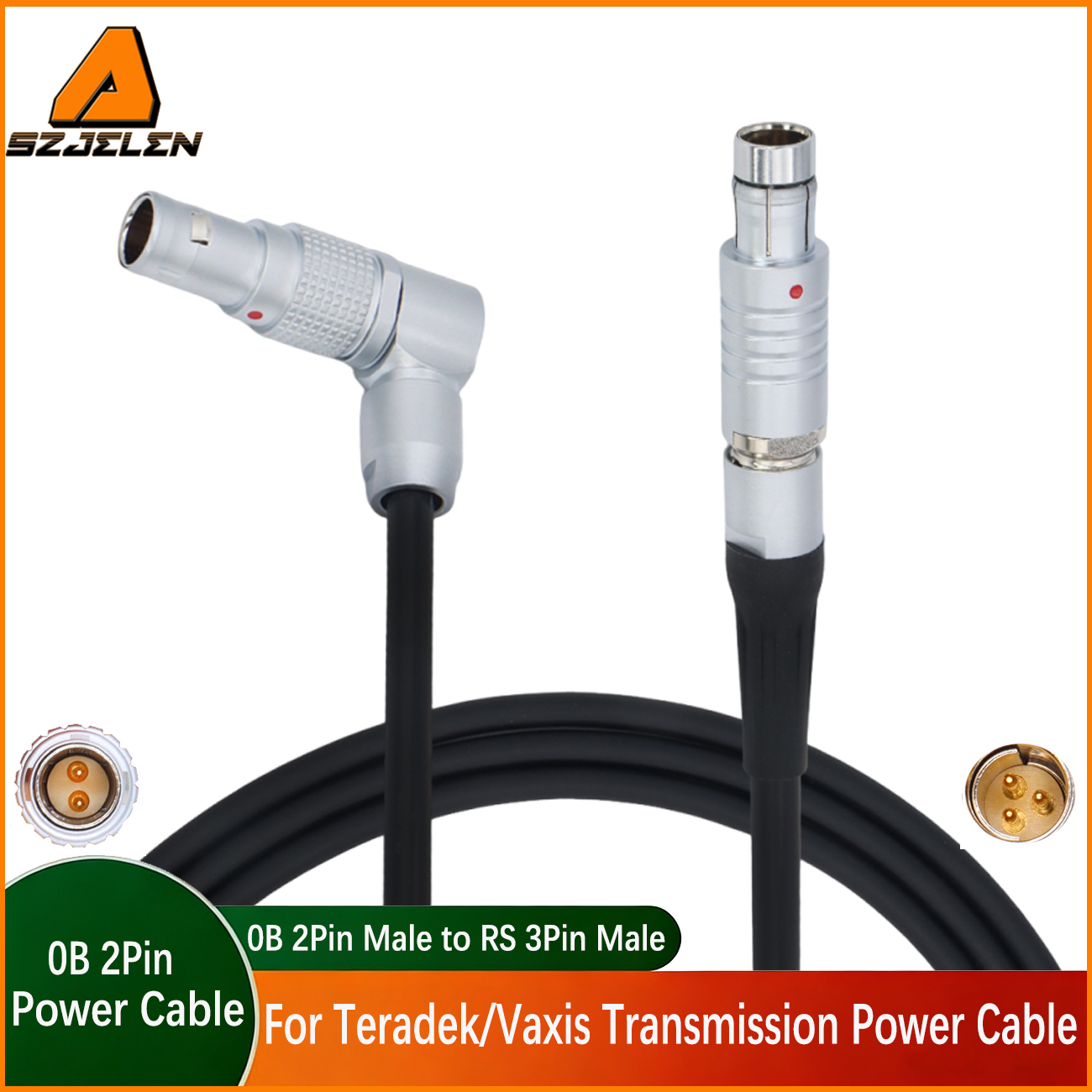 ARRI Alexa Camera DTAP/RS 3pin/0B 2Pin to adjustable plug 0b 2pin for Teradek, Vaxis ,Hollyland transmission, Samhd power cable