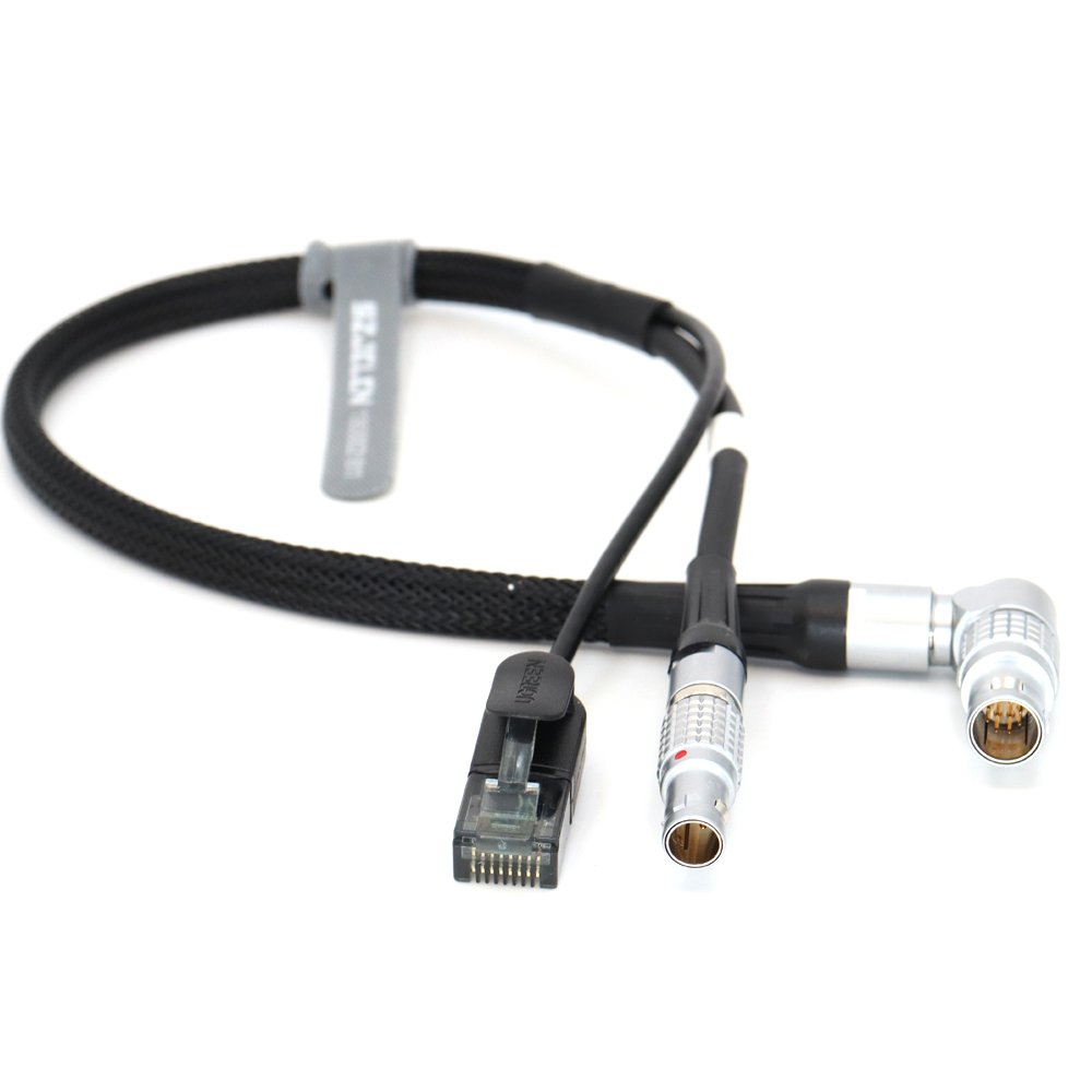 Power Cable 1B 10Pin Ethernet Cable to RJ45 and 0B 2Pin for ARRI Alexa Mini