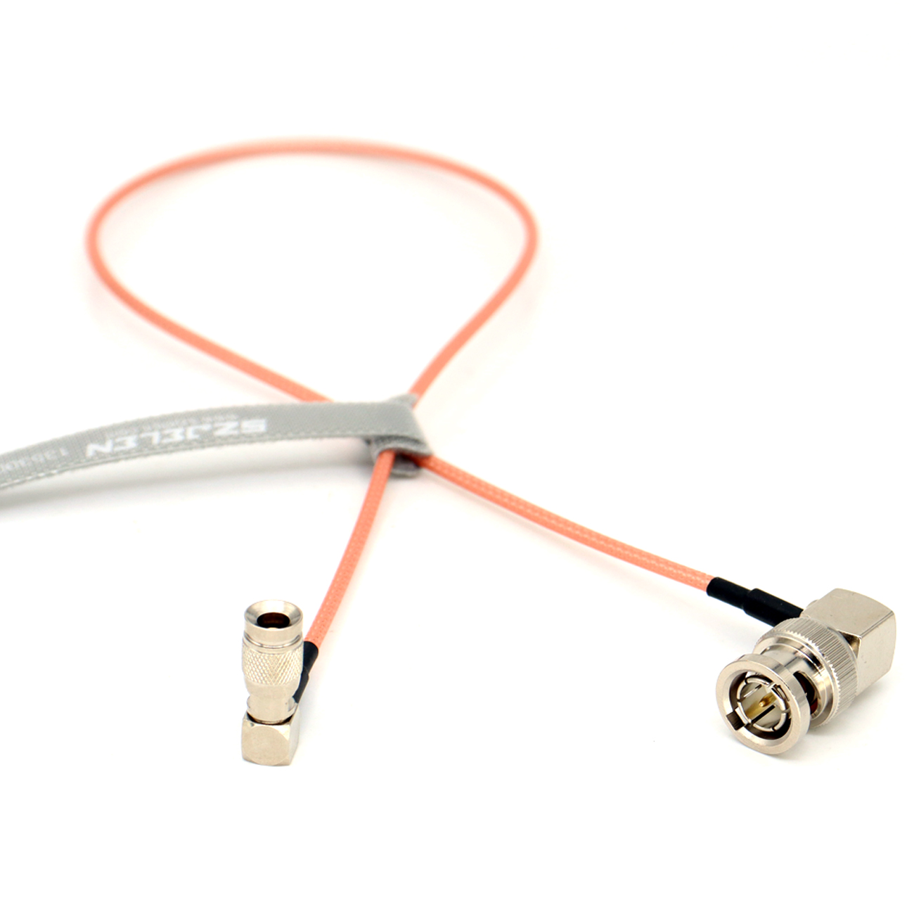 RG179 DIN 1.0/2.3 to BNC Male Right Angle, 75ohm HD SDI Coaxial Video Cable for Blackmagic