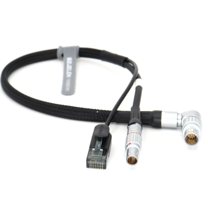 Power Cable 1B 10Pin Ethernet Cable to RJ45 and 0B 2Pin for ARRI Alexa Mini