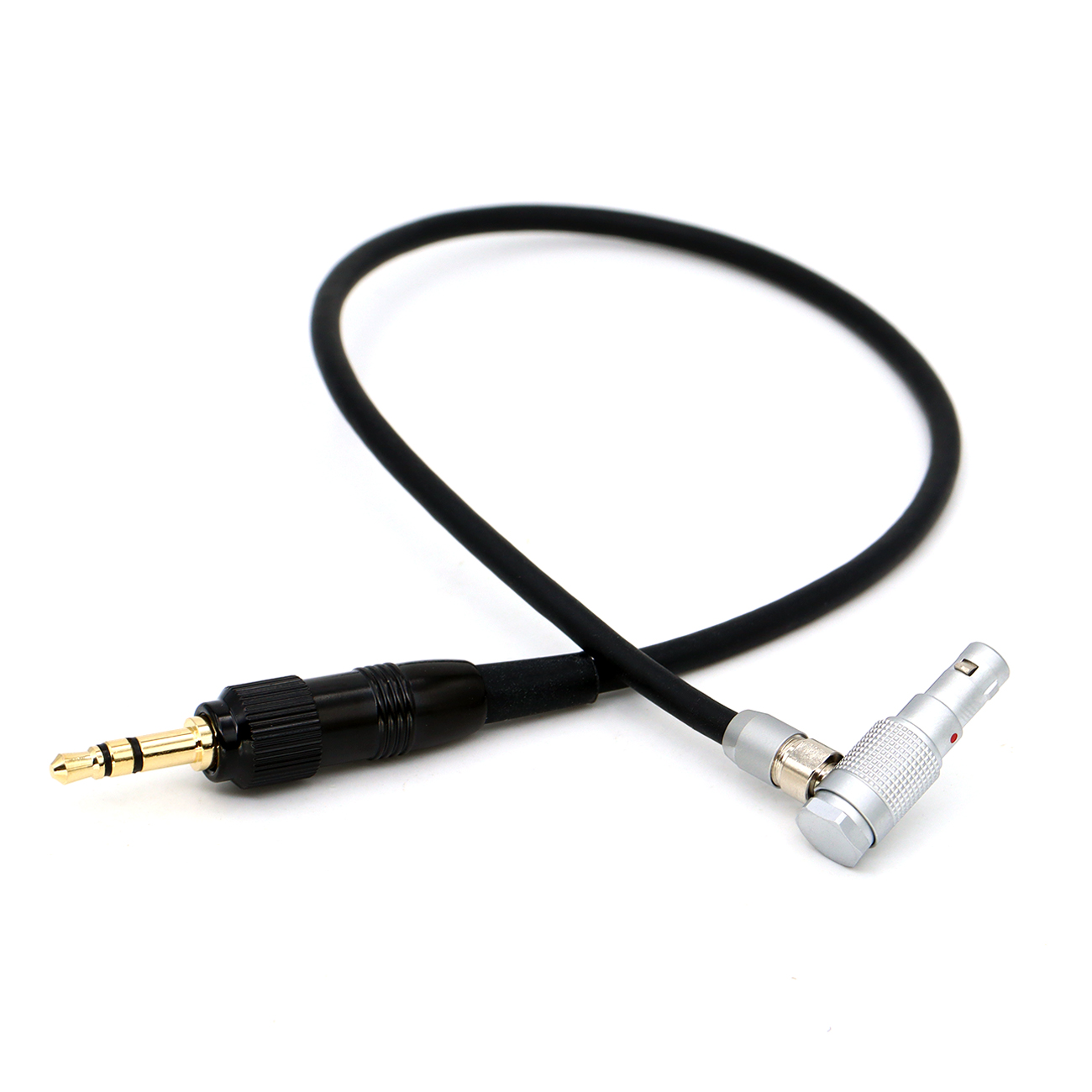 Audio Cable Locking 3.5mm to 00B 5Pin Male for ARRI MINI, RED V-RAPTOR 8K VV