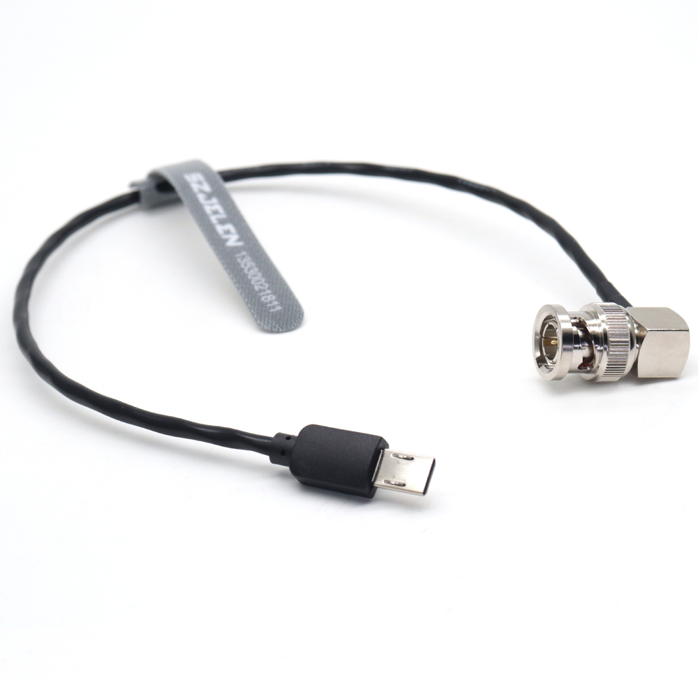 Timecode Cable 3.5mm/DIN 1.0/2.3/0B 5Pin/BNC to Micro-USB for Sony FX3 A7S3 A1 
