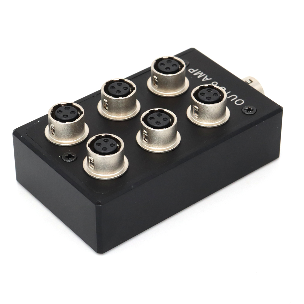 Hirose 4Pin Female to 4Pin Power outs 6 AMP for Sound Devices 688 633, Zoom F8