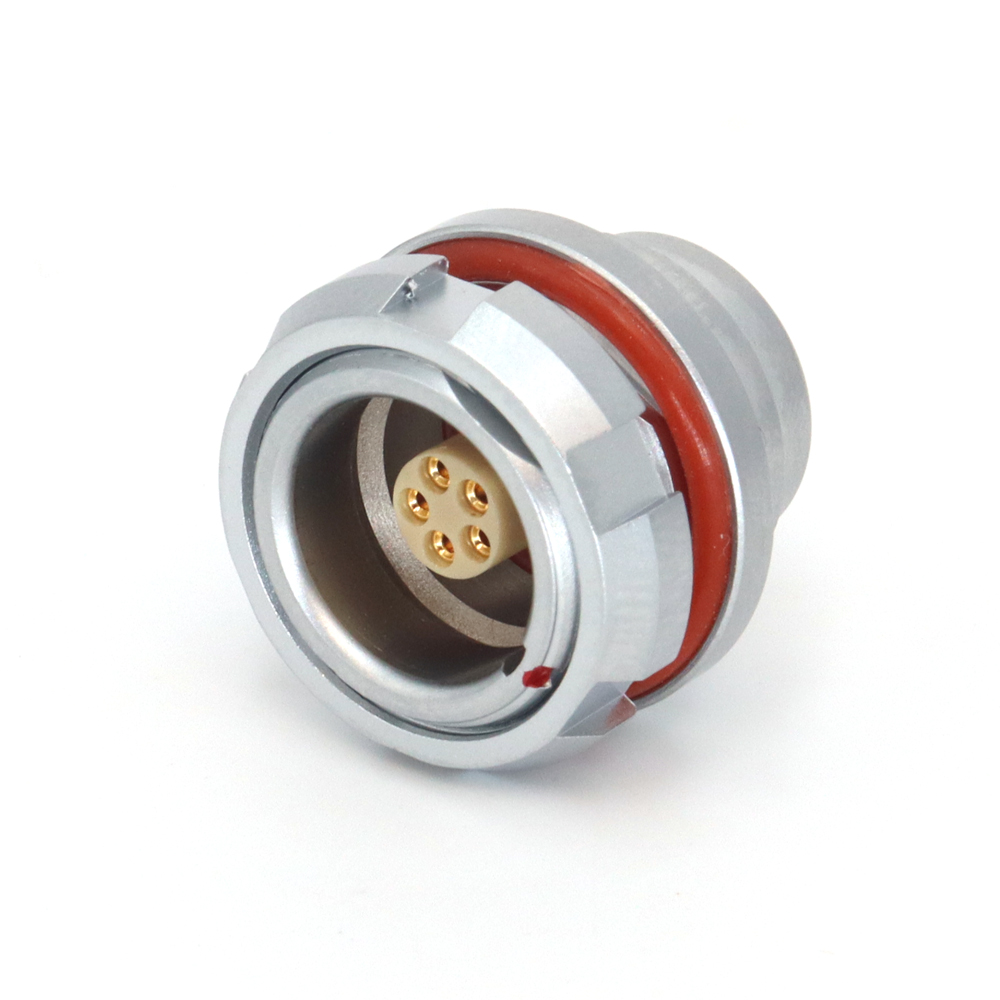 FGG FHG EGG EEG 0K 2~12Pin Circular Plug Watertight IP68 Push-Pull Latching Connector