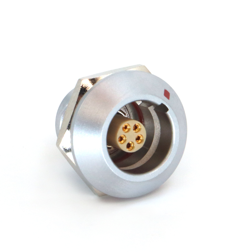 FGG FHG EGG EEG 0K 2~12Pin Circular Plug Watertight IP68 Push-Pull Latching Connector