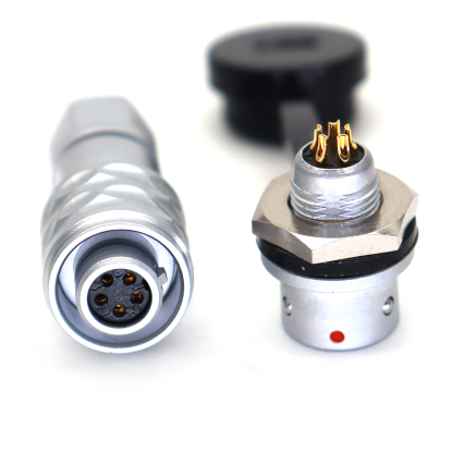 SF6 Series Industrial Push-pull Metal connector SF610 2~5Pin connector electrical connector metal plug and socket