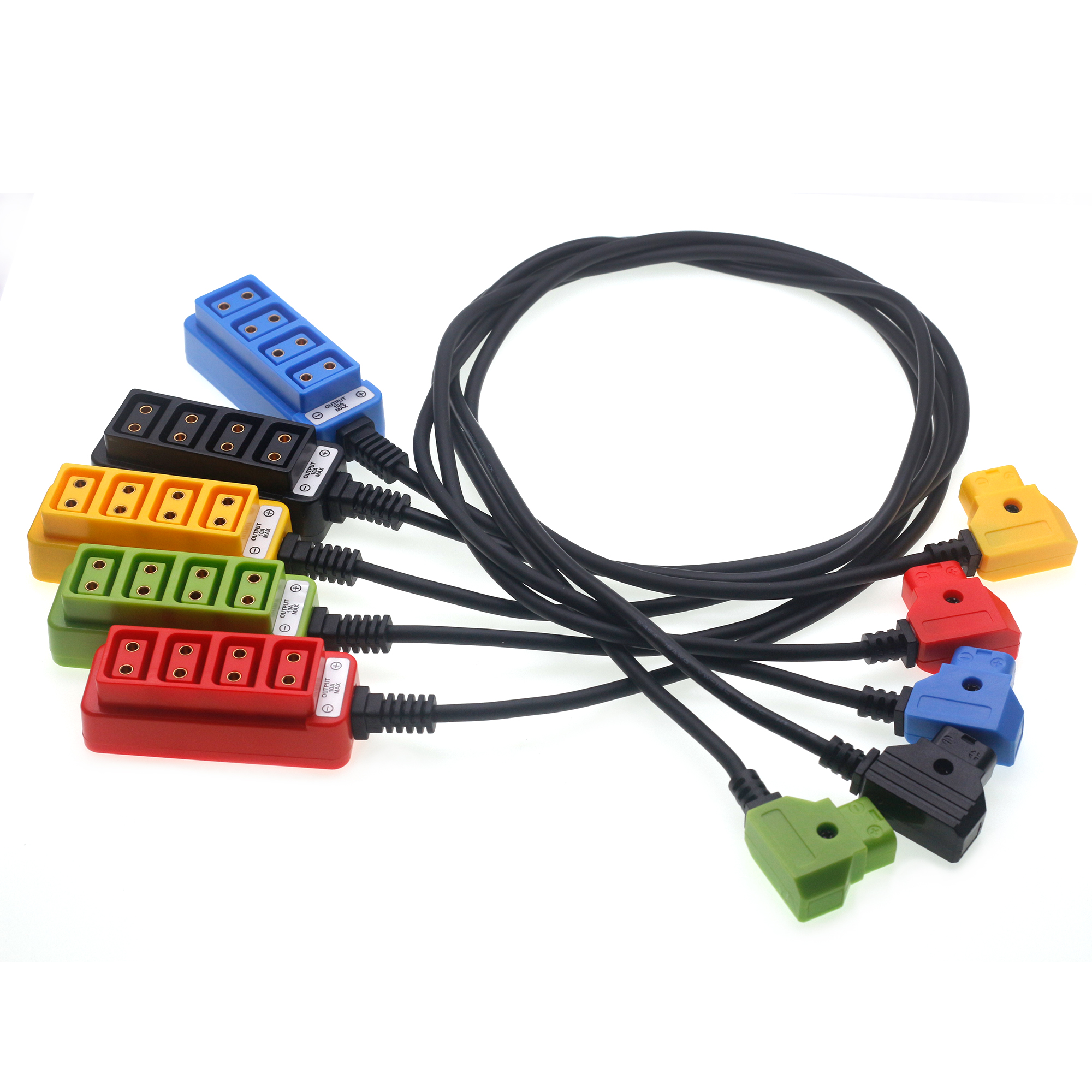 D-Tap to 4-Port Female D-Tap Splitter Cable for Camera