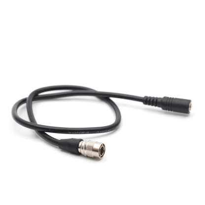 Power Cable DC 2.5mm Female to Hirose 4Pin Male for Sound Devices 688, Zoom f8/f4