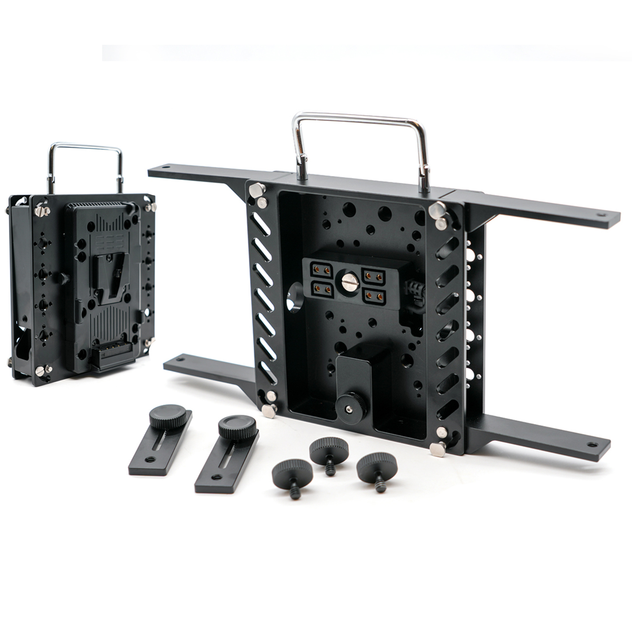 1/4 Screw Fixed Image Transmission, Monitor Stand, Can Be Fixed To The Magic Leg, Camera And Battery Separation Multi-Function