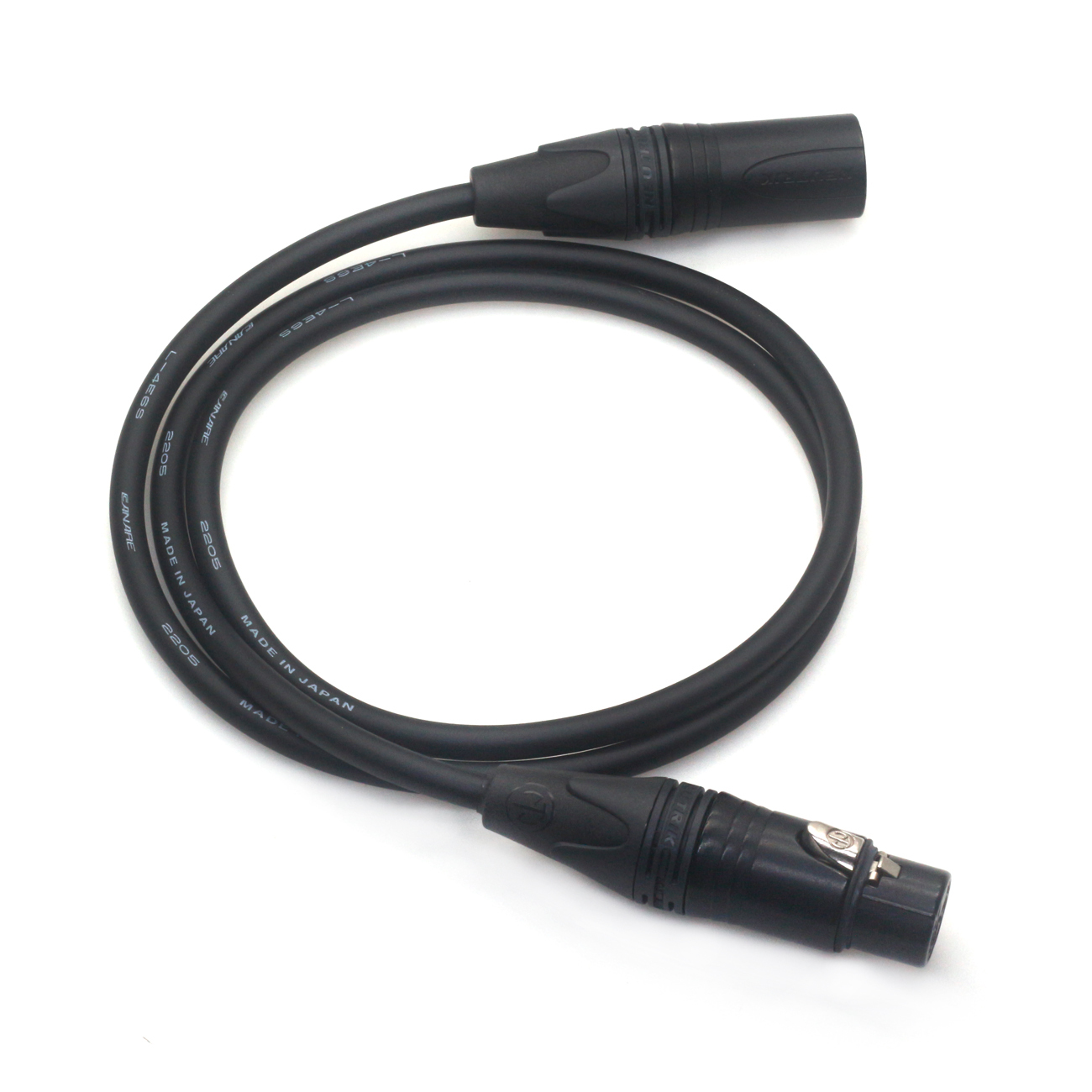 NEUTRIK XLR 3Pin Male to Female CANARE Audio Cable
