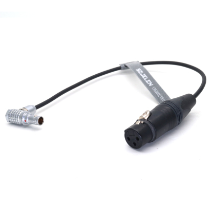 Audio Cable 0B 6Pin to XLR 3Pin Female for ARRI Alexa Mini LF