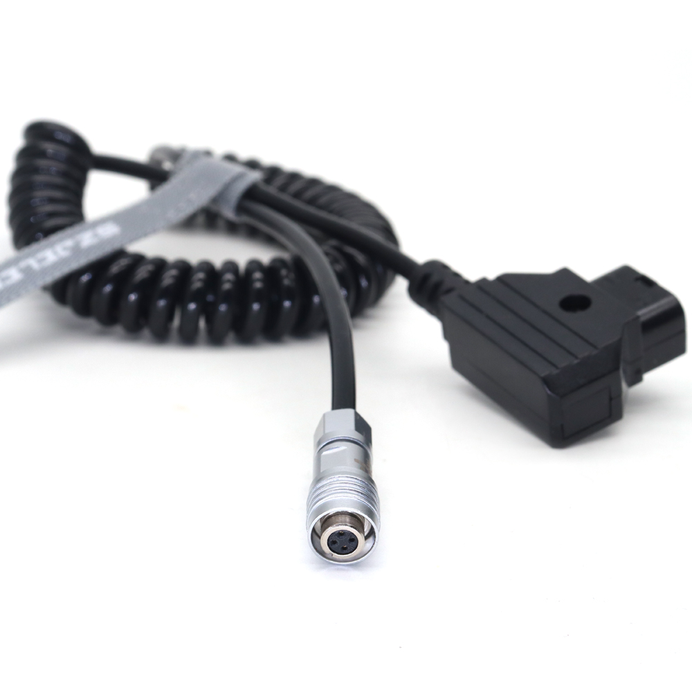 Power Coiled Cable D-tap to SF6 4Pin Female for PORTKEYS BM5 Monitor