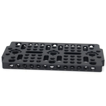 Universal 1/4 screw adapter plate, 3/8 quick installation plate, cold shoe interface adapter plate for Blackmagic URSA Cine