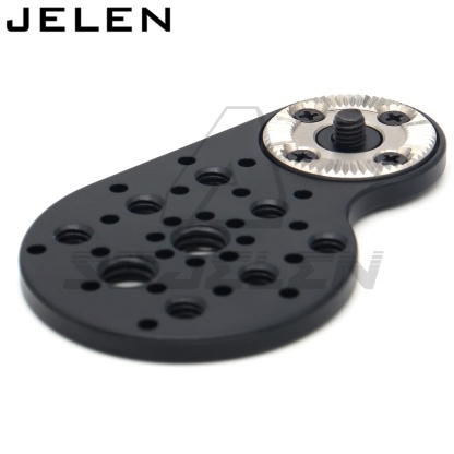 RED V-Raptor XL universal camera Expansion Side Panel Kit, M6 Thread Rosette Mount Adapter with ARRI & 1/4'' Thread