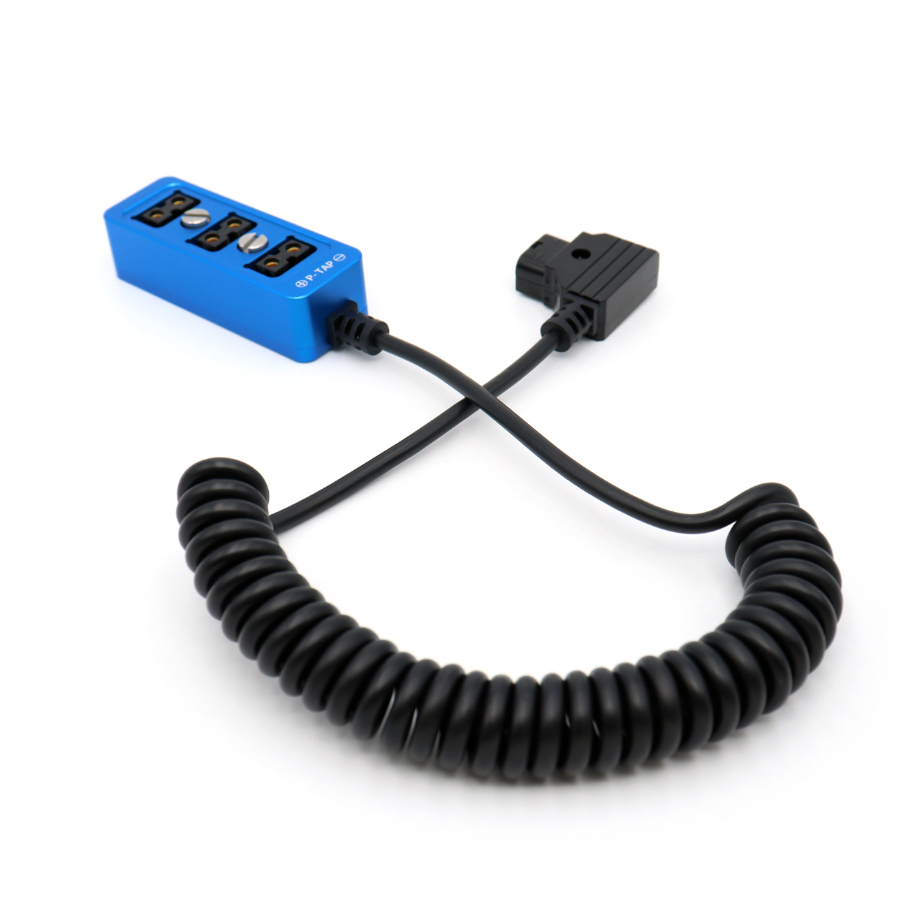 D-tap Three Way Splitter Distributor Spiral wire Metal Case with 1/4‘’ M4 screw