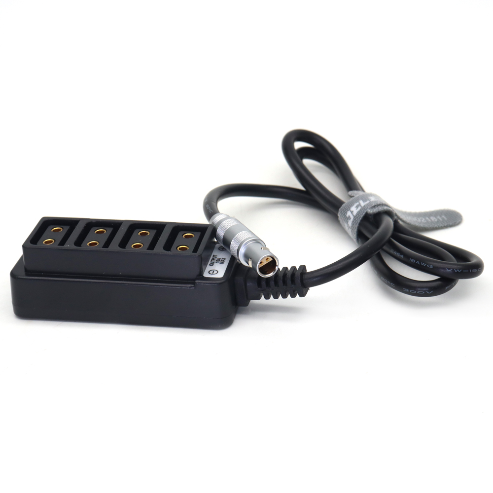 ARRI Trinity 0S 4Pin FOCUS POWER to 4 Port D-TAP Power Distributor