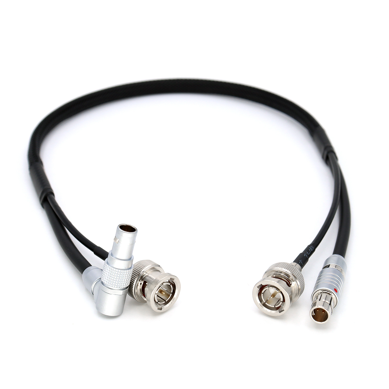 Power Cable RS 3pin to 0B 2pin Cable and 75ohm SDI for Teradek Bolt Pro, Vaxis transmission, Samhd Ultra7 