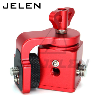 360 degree rotating pan tilt bracket, Camera 3/8 screws fixed 1/4 monitor bracket, adjustable back and forth, Locating Pins