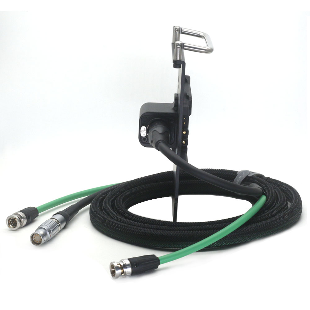 B-Mount to XLR 3Pin Power Output Handle Fixing Plate for ARRI S35 Mini/Mini LF Camera is used separately from the battery