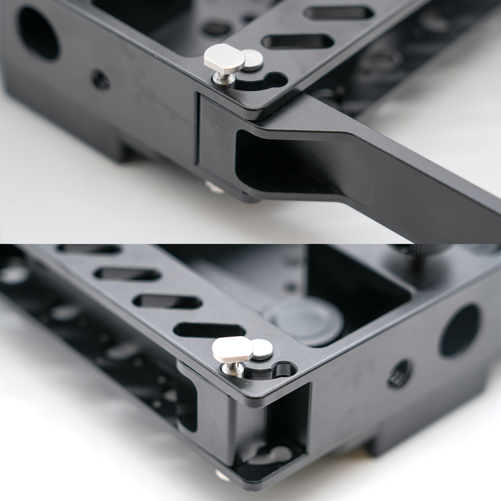 1/4 Screw Fixed Image Transmission, Monitor Stand, Can Be Fixed To The Magic Leg, Camera And Battery Separation Multi-Function