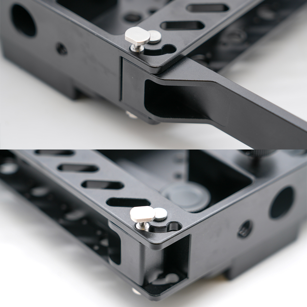 1/4 Screw Fixed Image Transmission, Monitor Stand, Can Be Fixed To The Magic Leg, Camera And Battery Separation Multi-Function