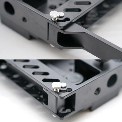 1/4 Screw Fixed Image Transmission, Monitor Stand, Can Be Fixed To The Magic Leg, Camera And Battery Separation Multi-Function