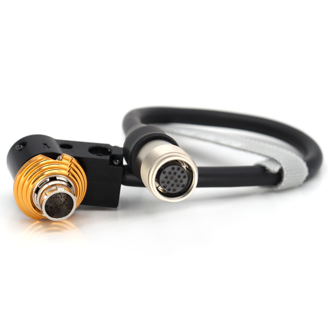 HR25A-9P-20P 20Pin male to female for Zacuto Z-C18C Right Angle Cable for Canon 18 -80 Lens & Canon ZSG-C10 Zoom Grip