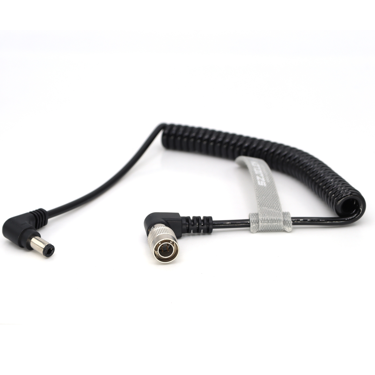 Power Coiled Cable DC 5.5/2.5 to Hirose 4Pin Male for Sound Devices 688 633 Zoom F8