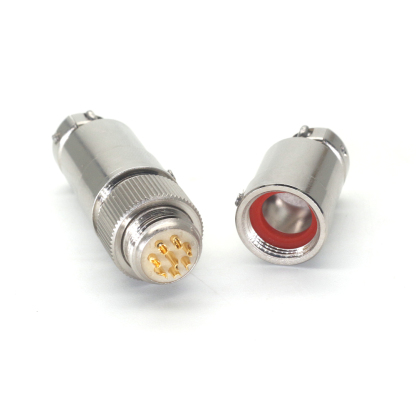 TMW Circular Connector TAJIMI 8Pin Male/Female Plug for old Canon Fujinon Lens