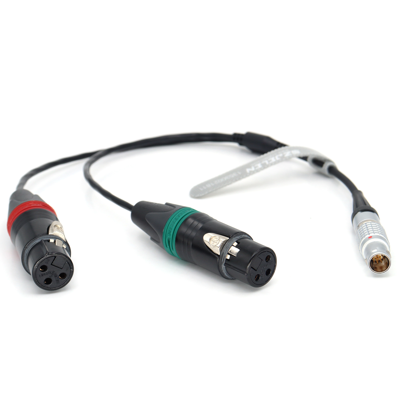 Atomos Shogun Monitor Recorder 1B 10Pin to Dual 3Pin XLR Breakout Audio Input Cable