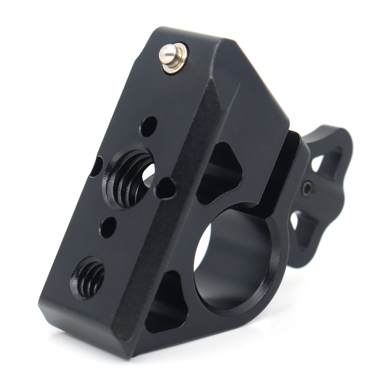 15mm~19mm Fixed Buckle Strap 1/4" & 3/8" Screw Hole for ARRI RED SONY Camera Wireless Focusing Guide Rail Expansion Screw Hole