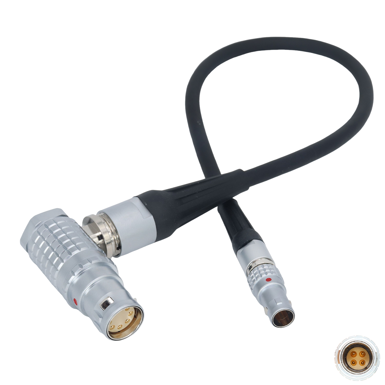 For Titan LT Gimbal 26V 0B 4Pin To 2B 8Pin Female Power Cable For ARRI ALEXA 35/265/Mini/Mini LF Camera