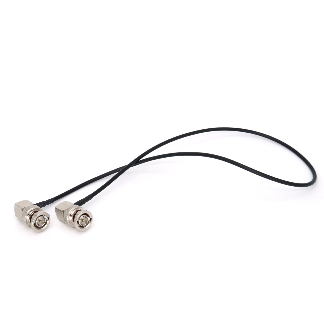 Ultra-Soft SDI Video Signal Cable Elbow BNC to BNC Camera RF Coaxial Cable